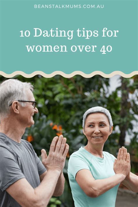 dating advice over 40